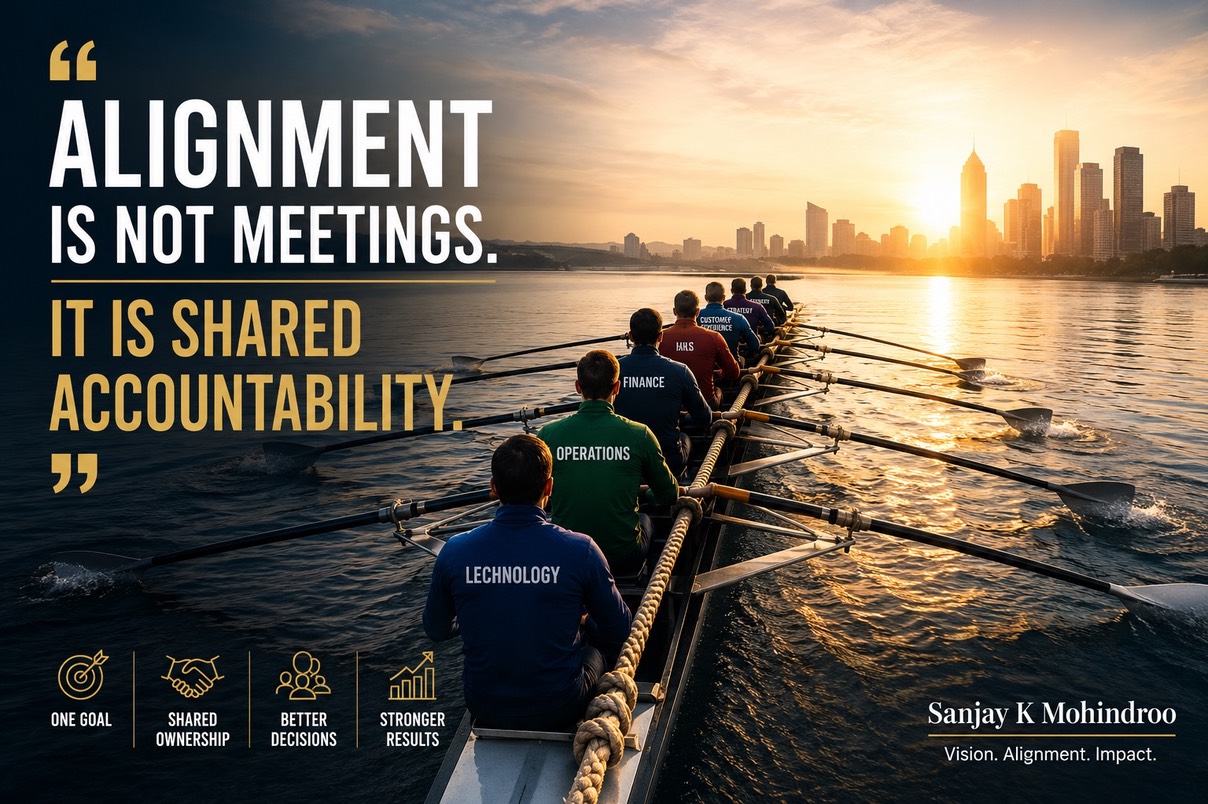 Alignment is not meetings. It is shared accountability