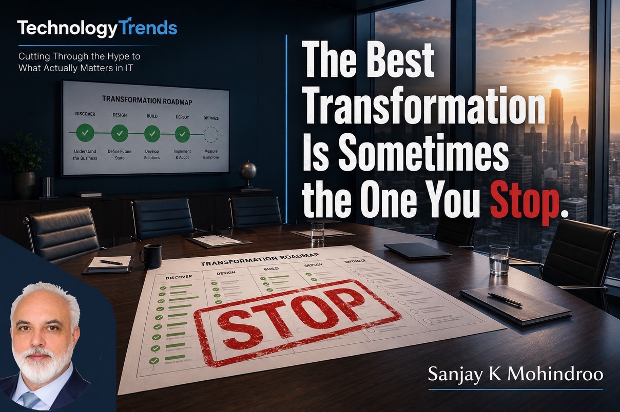 The transformation programs I have killed, and why it was the right call